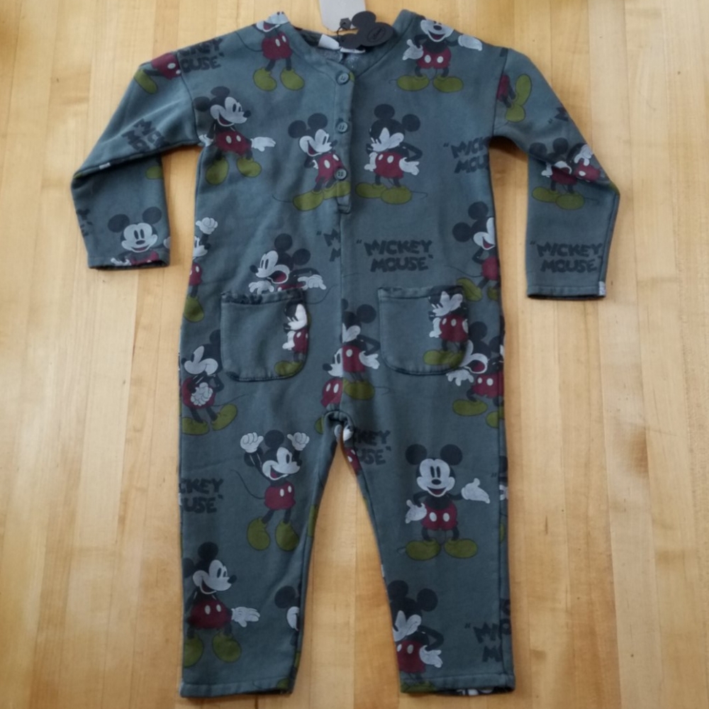 Zara Girls Disney Onesie Pajama